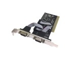 Контроллер PCI на 2xCOM (RS-232), чип MCS9835CV-BA, FG-PIO9835-2S-01-BU01, Espada