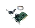 Контроллер PCI to 2 RS232 порт /2 COM/SERIAL port/, ASIX MCS9835, FG-PIO9835L-2S-01-BU01, low profile ,Espada, oem