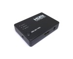 HDMI переключатель 3x1, Espada HSW0301S + пульт черный / switch hdmi вход / сумматор hdmi портов / коммутатор /  свитч / свич