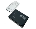 HDMI переключатель 3x1, Espada HSW0301S + пульт черный / switch hdmi вход / сумматор hdmi портов / коммутатор /  свитч / свич