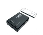 HDMI переключатель 3x1, Espada HSW0301S + пульт черный / switch hdmi вход / сумматор hdmi портов / коммутатор /  свитч / свич