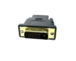 Переходник HDMI 19 pin Female to DVI-D 25 pin Male ESPADA EDVI25m-HDMI19f черный