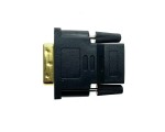 Переходник HDMI 19 pin Female to DVI-D 25 pin Male ESPADA EDVI25m-HDMI19f черный