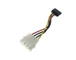 Переходник питания SATA-устройств 1big  to 1SATA /4pin to sata, molex to sata/