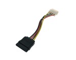 Переходник питания SATA-устройств 1big  to 1SATA /4pin to sata, molex to sata/