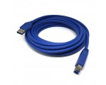 Кабель USB 3.0 type A male to USB 3.0 type B male 5 метров