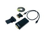 Видео конвертер USB 2.0 to VGA/HDMI/DVI, Full HD 1080p, H000USB Espada чипсет DisplayLink DL-165 /переходник USB HDMI/USB DVI/ USB VGA внешняя видеокарта/