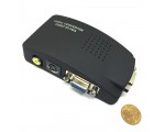 Конвертер VGA, S-video, Composite Video to VGA Espada EDH10  /Video to VGA / композитный  переключатель / switcher /