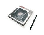 Адаптер оптибей Espada SS12 /optibay, hdd caddy/ SATA/miniSATA/SlimSATA/ 12,7мм для подключения HDD/SSD 2,5” к ноутбуку вместо DVD