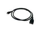 Кабель USB 2.0 type A female to micro USB type B male OTG Espada, модель: EmcUSBM/USBAF1m / USB-флешку можно подключить к смартфону или планшету /