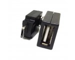 Переходник USB 2.0 type A female to micro USB type B male, поворотный в 2-х плоскостях 360°/ 360° OTG Espada модель: EUSB2fmcUSBm360 / для настройки приема сигнала с беспроводных устройств, так же для подключения USB флешки к смартфону /