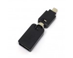 Переходник USB 2.0 type A female to mini USB type B male, поворотный в 2-х плоскостях 360°/ 360° OTG Espada модель: EUSB2fmnUSBm360