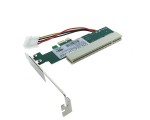 Адаптер PCI-E x1 male to PCI female 4 pin power, EPCIF-PCIM4pAd