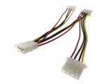 Разветвитель питания 4pin на 3*4pin Espada E4pinM-3x4pinF / Molex to 3xMolex, для HDD / 1big to 3 big /