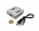 Конвертер HDMI to AV /тюльпан/ Espada EDH14 /преобразователь /цифровой сигнал в аналоговый сигнал/ HDMI to AV 3RCA CVBs Composite Video Audio Converter Adapter/