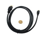 Кабель micro HDMI 19 Male to HDMI 19 Male, 1.8m, V1.4 /поддержка 3D/ EmcHDM19-HDMI19 Espada черный