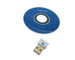 Беспроводной адаптер ESM07  белый Espada, USB2.0 Bluetooth ver 4.0, радиус 50 метров EDR, 3Mb/s для компьютера, ноутбука