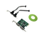 Контроллер PCI-E to 4 RS232 порт /4 COM/SERIAL port/, chip MCS9904CV, FG-EMT04A-1-BU01, Espada, oem