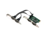 Контроллер PCI-E to 4 RS232 порт /4 COM/SERIAL port/, chip MCS9904CV, FG-EMT04A-1-BU01, Espada, oem