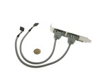 Стандартная планка 2 порта USB 2.0 в корпус компьютера Espada, EBRCT-2PrtUSB2