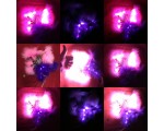 Новогодняя гирлянда "Пурпурное настроение" NY5018G светодиодная 7,4 м, 220Вт