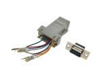 Переходник последовательного порта RS-232/COM/ to RJ45 Espada ECOMDB9F-RJ45 с произвольной коммутацией проводов