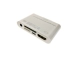 Адаптер для подключение Ipad/Iphone 30pin к телевизору + картридер /HDMI/AV/micro USB/SD/MMC/MS/M2/ Espada C02Ip