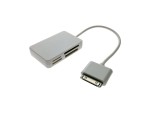 Картридер для Ipad iPhone, iPhone 3, iPhone 4 30pin to USB/SD/MMC/MS/M2 Espada C01Ip