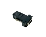 Переходник VGA Male to RJ45 Female Espada EVGAMtoRJ45F /удлинитель Vga DB15 сигнала RG45 по витой паре без использования усилителя сигнала/