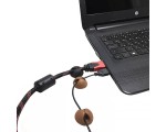 Клипса для кабеля EK16 комплект 6шт, Espada /крепление проводов к стене или в автомобиле/держатель кабеля для дома в офис/кабельный органайзер/