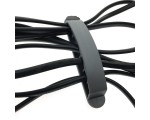 Клипса для 6-и кабелей EK63 комплект 3шт, Espada /крепление проводов к стене или в автомобиле/держатель кабеля для дома в офис/кабельный органайзер/
