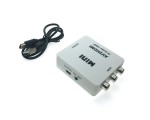 Конвертер AV /тюльпан/ to HDMI Espada EDH26 /преобразователь /аналоговый сигнал в цифровой сигнал /Converter Composite video + Audio R/L 1080P HDCP 3 RCA CVBS signal to HDMI