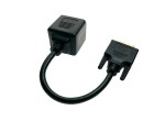 Разветвитель DVI-D 25 pin male to 2*HDMI 19 pin female 25cm ESPADA модель: EDVIM2xHDMIF25 /splitter DVI на 2 порта HDMI / черный