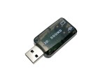 Внешняя звуковая карта USB, модель PAAU001, Espada /для ноутбука/ПК/