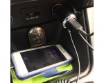 Автомобильное зарядное устройство 2xUSB + lightning 1,1м iPhone, iPad, Espada ACU2UI