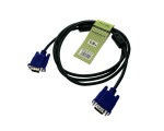 Кабель VGA 15pin male - 15pin male 1,8м с ферритовыми фильтрами