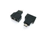 Удлинитель HDMI по витой паре Espada, EDH56, до 30 метров /усилитель hdmi/extender hdmi cat 5e/экстендер/ hdmi кабель до 30 метров/питание от hdmi/