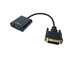 Конвертер DVI-D male 25 pin to VGA /D-Sub/ female 15pin  модель: EdviDvga Espada черный