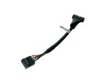 Переходник для материнской платы USB 2.0 IDC 10pin/9pin female to USB 3.0 20pin/19pin male 15см, модель: EPOW10pin20pin