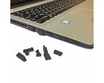 Заглушки для портов USB, VGA, HDMI, Audio, SD, eSata, RJ45, IEEE1394, цвет черный Eplugcover