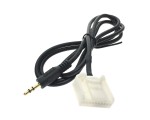 Автомобильный аудио кабель AUX to 3,5mm audio 1 метр для Toyota Camry, Corolla, Reiz, RAV4, Highlander, модель AUX40889