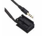 Автомобильный кабель AUX to 3,5mm audio 1,5м для Ford Focus MK2, Ford C-MAX Mk1, Ford Mondeo MK3, Ford S-MAX, Ford Connect, Ford Transit, Opel, модель AUX40893