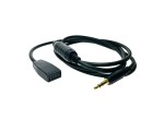 Автомобильный аудио кабель AUX to 3,5mm audio male 1,5м для BMW 3 серии E46 c 09/2002, модель AUX40900