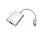 Видео конвертер USB Type C Male to HDMI type A 19 pin female, EusbChdmi Espada / внешняя видеокарта USB-C /