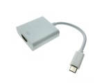Видео конвертер USB 3.1 Type C Male to HDMI type A 19 pin female, EusbChdmi белый Espada /внешняя видеокарта USB-Type-C/