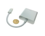 Видео конвертер USB 3.1 Type C Male to HDMI type A 19 pin female, EusbChdmi белый Espada /внешняя видеокарта USB-Type-C/