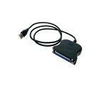 Кабель - переходник USB 2.0 type A male to LPT port female 80см Espada, модель: EUSBLPT80 /Cable USB AM parallel Printer to female DB25 port/