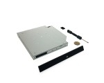 Адаптер оптибей Espada M2MS1295. mSATA/ M.2(NGFF) SSD to miniSATA, для подключения SSD к ноутбуку вместо DVD 12,7мм