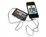 Кассета MP3 jack 3.5mm для воспроизведения аудио с современных мультимедийных устройств /мп3 плеер, ноутбук, смартфон, планшет, TV, DVD, GPS/ на магнитолу старого типа