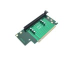 Переходник PCI-E X16 M to PCI-E X16 F, 90° угловой 4U, EPCIE164U riser card/райзер/ризер карта/